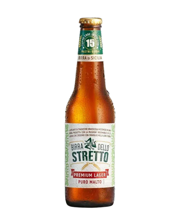 BIRRA DELLO STRETTO PREMIUM LAGER 330 ML